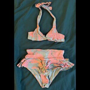 *SOLD* Pink & Blue Bikini